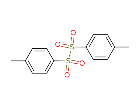 Molecular Structure of 10409-07-1 (Bis-(p-tolyl)-disulfone)