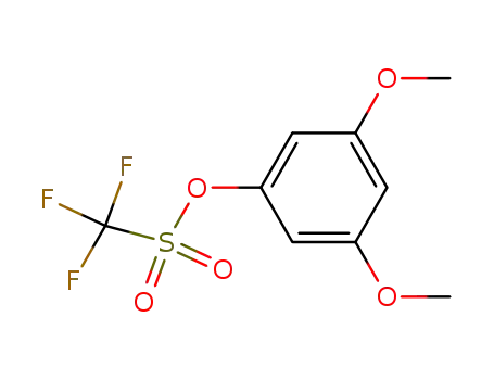 Molecular Structure of 60319-09-7 (3 5-DIMETHOXYPHENYL TRIFLUOROMETHANESUL&)