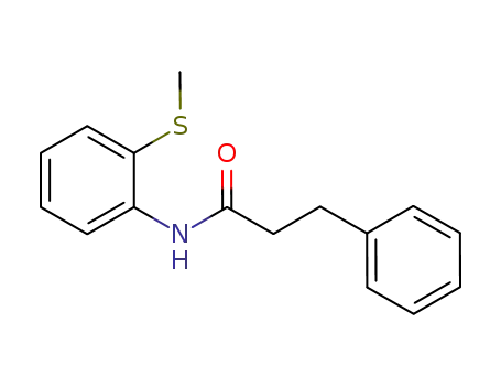 N-(hydrocinnamoyl)-2-methylthioaniline