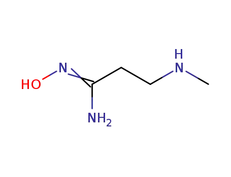 3-(methylamino)propanamidoxime