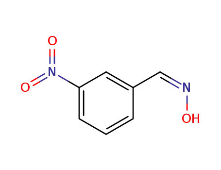 Molecular Structure of 3717-30-4 ((Z)-3-Nitrobenzaldehyde oxime)