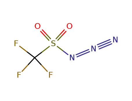Molecular Structure of 3855-45-6 (Methanesulfonyl azide, trifluoro-)