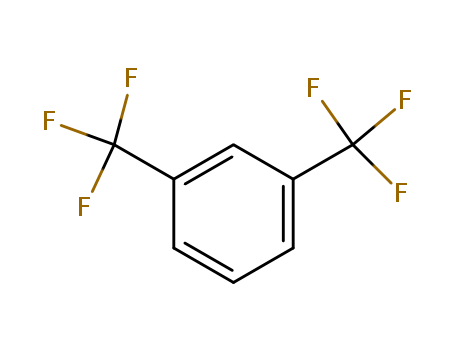 402-31-3,1,3-Bis(trifluoromethyl)-benzene,m-Xylene,a,a,a,a',a',a'-hexafluoro- (7CI,8CI);1,3-Bis(trifluoromethyl)benzene;1,3-Di(trifluoromethyl)benzene;3,5-Bis(trifluoromethyl)benzene;3-(Trifluoromethyl)benzotrifluoride;NSC 10342;SRS 500;m-(Trifluoromethyl)benzotrifluoride;m-Bis(trifluoromethyl)benzene;a,a,a,a',a',a'-Hexafluoro-m-xylene;1,3 -Bis-Trifluoromethyl Benzene;