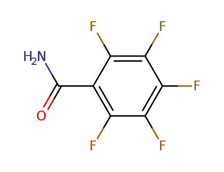 Molecular Structure of 652-31-3 (2,3,4,5,6-PENTAFLUOROBENZAMIDE)
