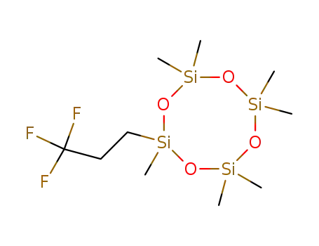 Molecular Structure of 1744-30-5 (2,2,4,4,6,6,8-heptamethyl-8-(3,3,3-trifluoropropyl)-1,3,5,7,2,4,6,8-tetroxatetrasilocane)