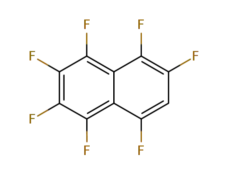 Molecular Structure of 784-00-9 (Naphthalene, 1,2,3,4,5,6,8-heptafluoro-)