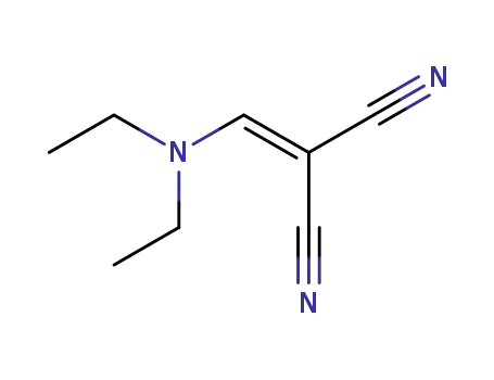 Molecular Structure of 38238-93-6 (Propanedinitrile, [(diethylamino)methylene]-)