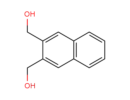 Molecular Structure of 31554-15-1 (2,3-BIS(HYDROXYMETHYL)NAPHTHALENE)