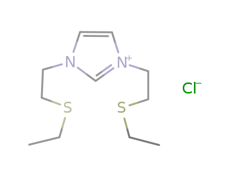 N,N'-bis(ethyl-ethyl-sulfide)imidazolium chloride