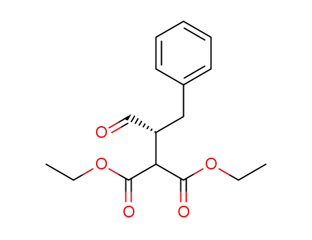 (R)-diethyl 2-(1-oxo-3-phenylpropan-2-yl)malonate