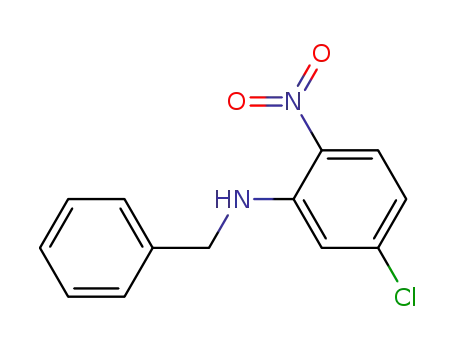Molecular Structure of 10066-19-0 (Benzenemethanamine, N-(5-chloro-2-nitrophenyl)-)