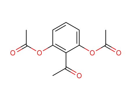 Molecular Structure of 144152-28-3 (Ethanone, 1-[2,6-bis(acetyloxy)phenyl]-)