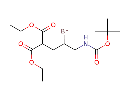 diethyl 2-(2-bromo-3-((tert-butoxycarbonyl)amino)propyl)malonate