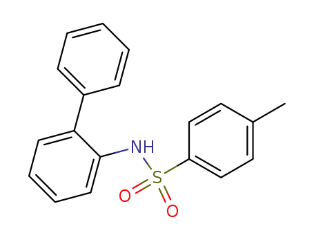 Molecular Structure of 24310-30-3 (N-(2-Biphenylyl)-p-toluenesulfonamide)