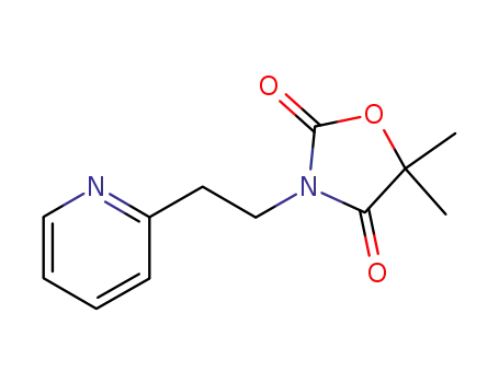 5,5-dimethyl-3-(2-pyridin-2-yl-ethyl)-oxazolidine-2,4-dione