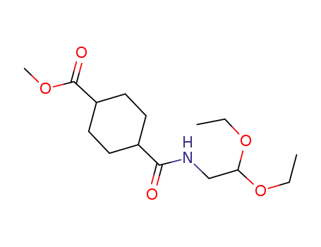 trans-4-(2,2-diethoxy-ethylcarbamoyl)-cyclohexanecarboxylic acid methyl ester