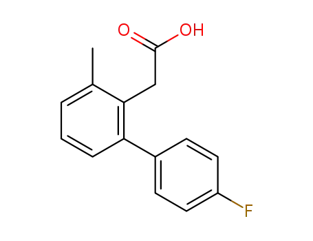 2-(4'-fluoro-3-methylbiphenyl-2-yl)acetic acid