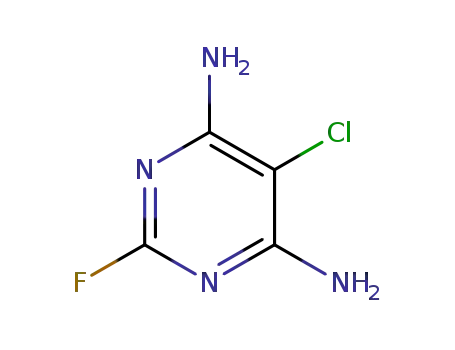4,6-diamino-5-chloro-2-fluoropyrimidine