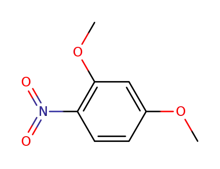 Molecular Structure of 4920-84-7 (2,4-Dimethoxy-1-nitrobenzene)