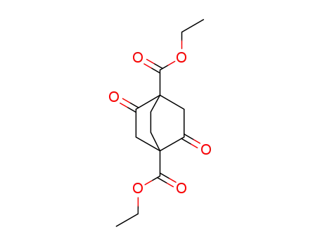 Molecular Structure of 843-59-4 (DIETHYL 2,5-DIOXOBICYCLO[2.2.2]OCTANE-1,4-DICARBOXYLATE)