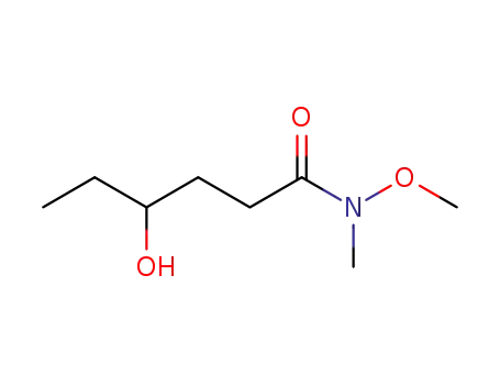 4-hydroxy-N-methoxy-N-methylhexanamide