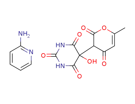 2-aminopyridinium 3-(5-hydroxy-2,4,6-trioxohexahydropyrimidin-5-yl)-6-methyl-2,4-dioxo-3,4-dihydro-2H-pyran-3-ide