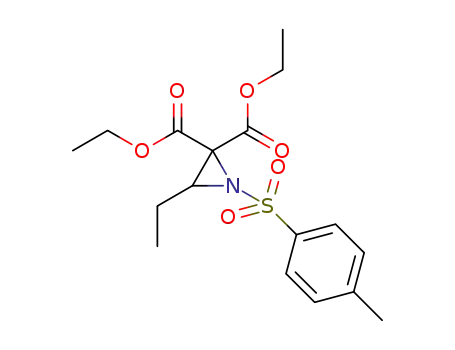 diethyl 3-ethyl-1-tosylaziridine-2,2-dicarboxylate