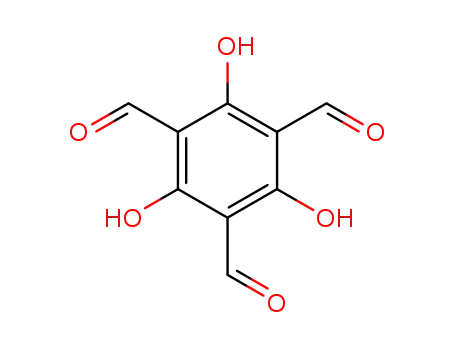 Molecular Structure of 34374-88-4 (1,3,5-Benzenetricarboxaldehyde, 2,4,6-trihydroxy-)