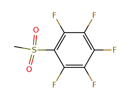 (methylsulfonyl)pentafluorobenzene