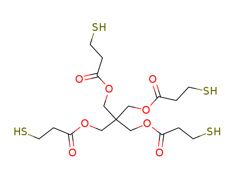Propanoic acid,3-mercapto-, 1,1'-[2,2-bis[(3-mercapto-1-oxopropoxy)methyl]-1,3-propanediyl]ester(7575-23-7)