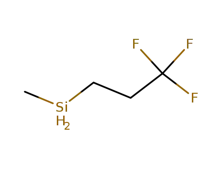 Molecular Structure of 690-96-0 (Silane, methyl(3,3,3-trifluoropropyl)-)