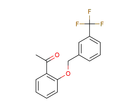 1-(2-(3-(trifluoromethyl)benzyloxy)phenyl)ethanone