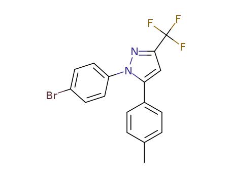1-(4-bromophenyl)-5-(p-tolyl)-3- (trifluoromethyl)-1H-pyrazole