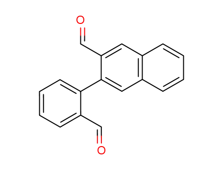 2-(2'-formyl)phenyl-3-naphthaldehyde
