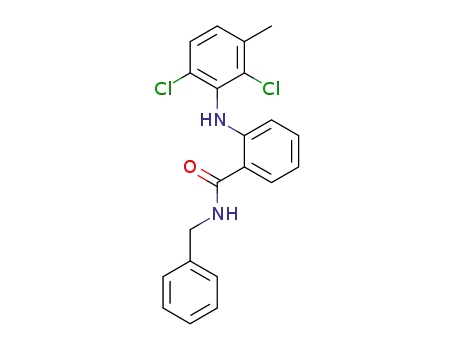 N-benzyl-2-(2,6-dichloro-3-methyl-phenylamino)-benzamide