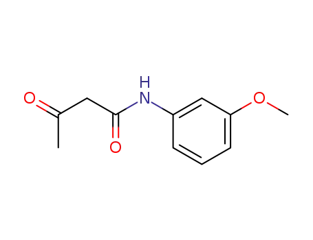 Molecular Structure of 25233-47-0 (M-ACETOACETANISIDIDE)