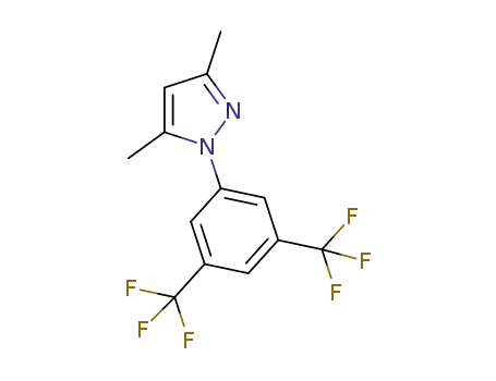 1-(3,5-bis(trifluoromethyl)phenyl)-3,5-dimethylpyrazole