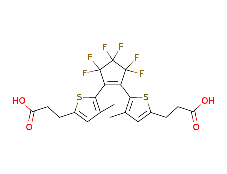 1,2-bis(5-(2-carboxyethyl)-3-methyl-2-thienyl)hexafluorocyclopentene