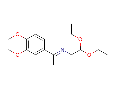 (E)-N-(1-(3,4-dimethoxyphenyl)ethylidene)-2,2-diethoxyethanamine