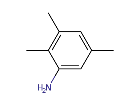 Molecular Structure of 767-77-1 (Benzenamine, 2,3,5-trimethyl-)