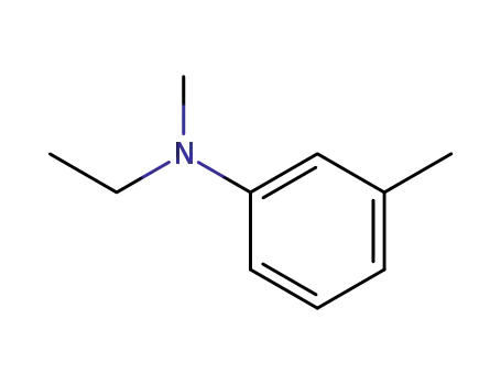 Molecular Structure of 15258-50-1 (Benzenamine, N-ethyl-N,3-dimethyl-)