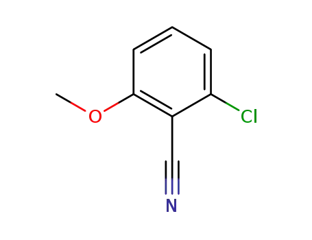 Molecular Structure of 6575-10-6 (2-CHLORO-6-METHOXYBENZONITRILE)