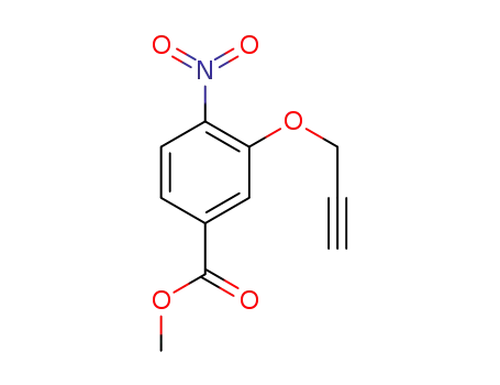 methyl 4-nitro-3-(prop-2-ynyloxy)benzoate