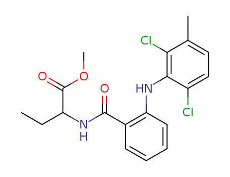 (RS)-methyl 2-[2-(2,6-dichloro-3-methylphenylamino)benzamido]butanoate
