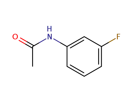 Molecular Structure of 351-28-0 (3-Fluoroacetanilide)
