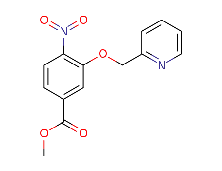 methyl 4-nitro-3-(pyridin-2-ylmethoxy)benzoate