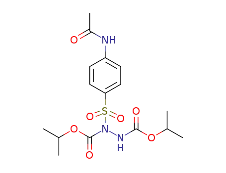 diisopropyl 1-(4-acetamidophenylsulfonyl)hydrazine-1,2-dicarboxylate