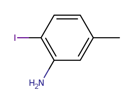 Molecular Structure of 13194-69-9 (2-IODO-5-METHYLANILINE)