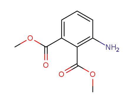 Molecular Structure of 34529-06-1 (3-AMINO-1,2-PHTHALIC ACID, DIMETHYL ESTER)