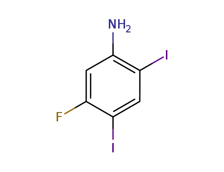 5-fluoro-2,4-diiodoaniline